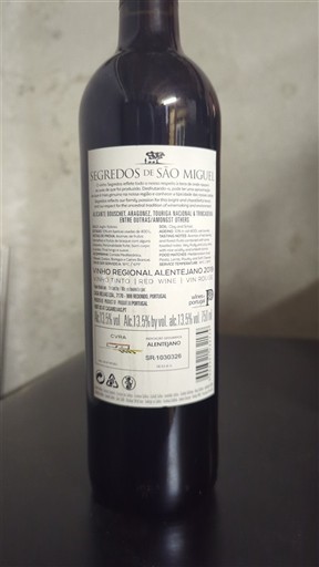 Alentejo Alentejano Segredos de São Miguel 2019