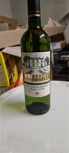 Burdeos Blaye-Côtes de Burdeos Château Haut Grelot Première  2021