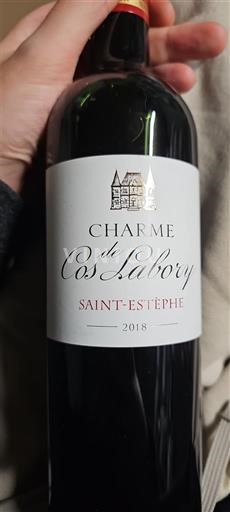 Burdeos Saint-Estèphe Château Cos Labory Charme de Cos Labory 2018