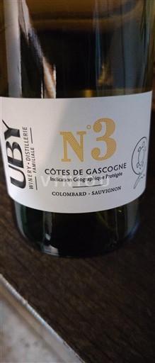 South West Côtes de Gascogne Uby N°3 2024