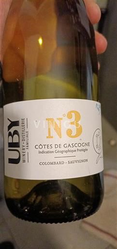 Sud-Vest Côtes de Gascogne Uby N°3 2024