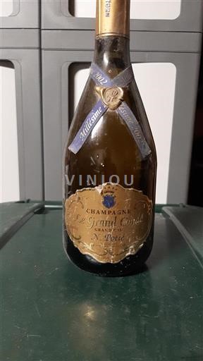 Champagne Sâm-panh Veuve Pelletier Grand Or 2012