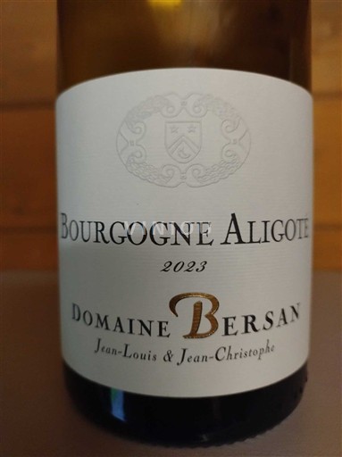Bourgondië Bourgogne Aligoté Domaine Bersan 2023