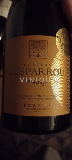 Roussillon Côtes-du-Roussillon Château L'Esparrou Prestige Ei vuosikertaa