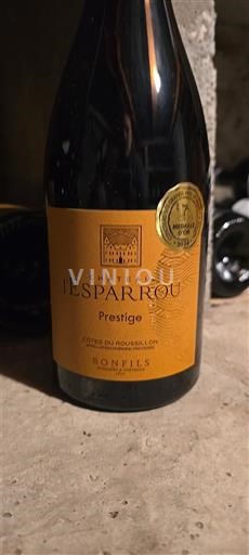 Roussillon Côtes-du-Roussillon Château L'Esparrou Prestige Neročník