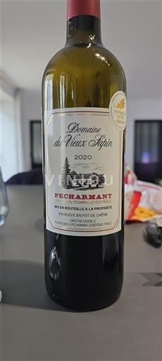 Sudoeste Pécharmant Domaine Vieux Sapin 2020