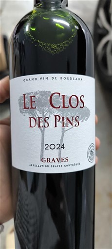Bordeaux Graves Le Clos des Pins 2024