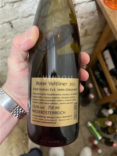 Bassa Austria Weinviertel DAC Weingut Lehner Minkowitsch Roter Veltliner Ried Hohes Eck 2023
