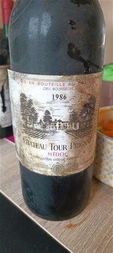 Bordeaux Médoc Cru Bourgeois Château Tour Prignac 1986