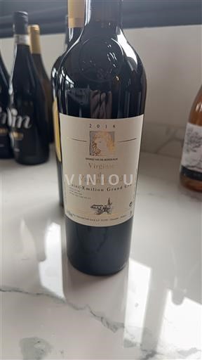 Bordeaux Saint-Émilion Grand Cru Virginie de Valandraud 2016