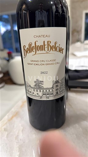 Bordeaux Saint-Émilion Grand Cru Grand Cru Classé Château Bellefont-Belcier 2022