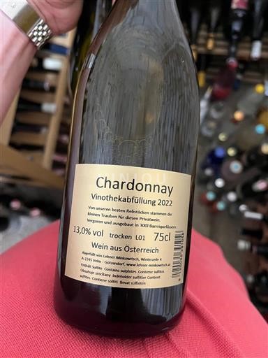 Dolní Rakousko Nespecifikováno Lehner Chardonnay 2022