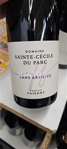 Languedoc a Roussillon Pays d'Oc Domaine Sainte-Cécile du Parc Sans Artifice 2021