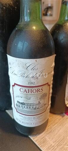 Sudoeste Cahors Clos du Pech de Jammes 1982