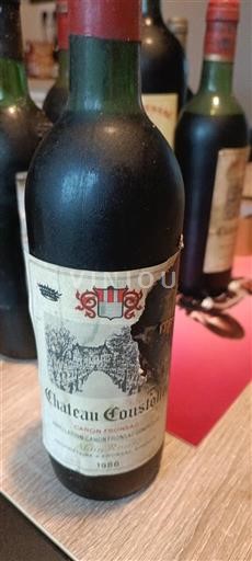 Bordeaux Canon-Fronsac Château Coustolle 1986