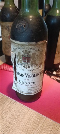 Sydvestfrankrig Cahors Domaine Vigouroux 1982