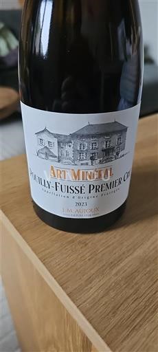 Borgonha Pouilly-fuissé Premier Cru La Roche Art Minéral 2023