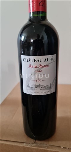 Burdeos Castillon-costas-de-burdeos Château Albà Bois de Madame 2010