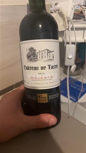 Burdeos Côtes-de-bourg Château Taste 2015