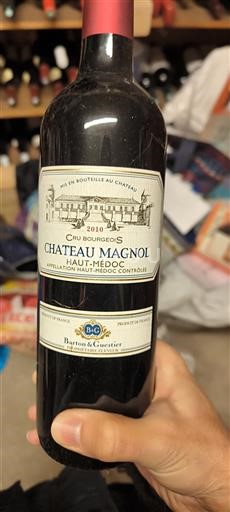 Bordeaux Haut-Médoc Château Magnol 2010