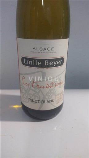 Alsace Pinot blanc Emile Beyer Les Traditions 2023