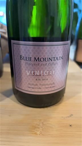 British Columbia Thung lũng Okanagan Blue Mountain Vineyard and Cellars Brut Rosé R.D. 2022