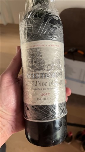 Bordeaux Pauillac Moulin de Duhart 2017