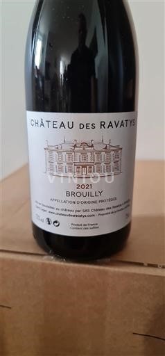 Beaujolais Brouilly Château S Ravatys 2021