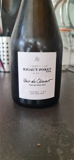 Champagne Not Specified Champagne Rigaut-Poret Noir de Clément Non-Vintage