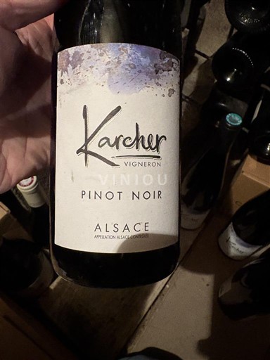 Elzas Pinot noir Karcher 2023