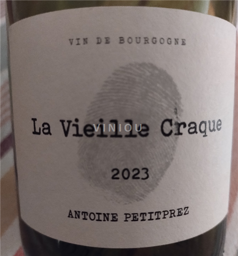 Burgundija Antoine Petitprez La Vieille Craque 2023