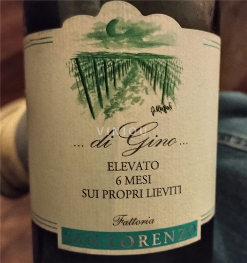 Marche Verdicchio dei Castelli di Jesi Fattoria San Lorenzo di Gino 2022