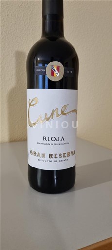 La Rioja Rioja Cune Gran Reserva 2018