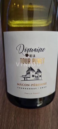 Burgundi Mâcon ja Mâcon-kylät Domaine La Tour Penet 2022