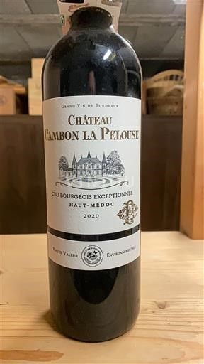 Bordo Haut-Médoc Château Cambon La Pelouse Cru Bourgeois exceptionnel 2020