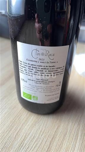 Languedoc in Roussillon Pays d'Oc Clos Roca Ecceterra 2023