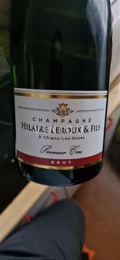 Champagne Sâm-panh Premier Cru Hilaire Leroux & Fils Premier Cru Không niên vụ