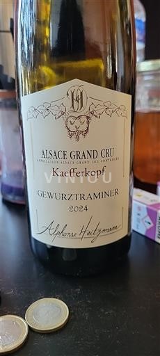 Alsasko Gewürztraminer Grand Cru Alphonse Heilgman Kaefferkopf 2024