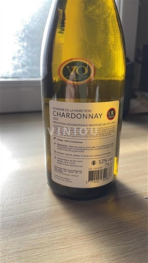 Dolina Loare Domaine La Marétière Neleten.