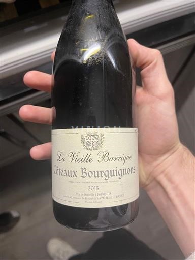 Bourgogne Bourgognebackar La Vieille Barrique 2015