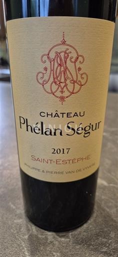 Bordeaux Saint-Estèphe Château Phélan Ségur 2017