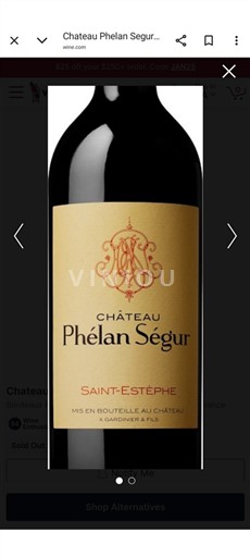 Bordeaux Saint-Estèphe Château Phélan Ségur 2017