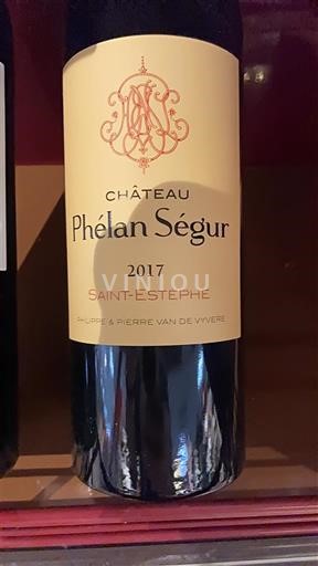 Bordeaux Saint-Estèphe Château Phélan Ségur 2017