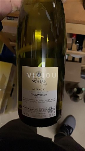 Alsace Scherb Edelzwicker 2020