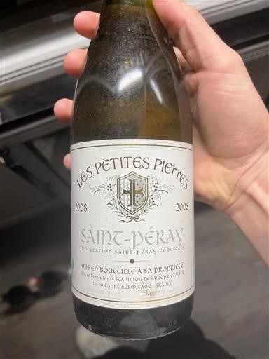 Rhônetal Saint-Péray Les Petites Pierres 2008