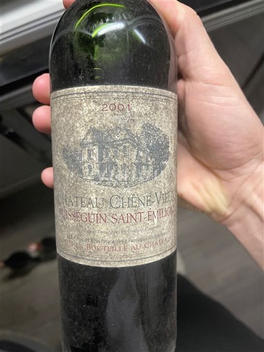 Bordeaux Lussac-saint-émilion Château Chêne Vieux 2001