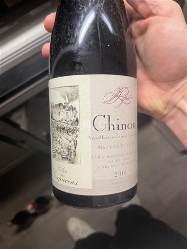 Loire-dalen Chinon Clos des Capucins 2001
