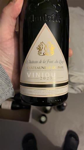 Rhônen laakso Châteauneuf-du-Pape Château La Font du Loup 2023