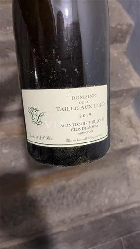 Vallée de la Loire Montlouis-sur-loire Domaine La Taille aux Loups Clos de Mosny 2019