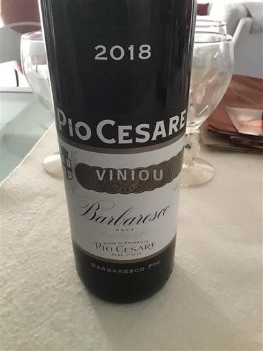 Piémont Barbaresco Pio Cesare Barbaresco 2018
